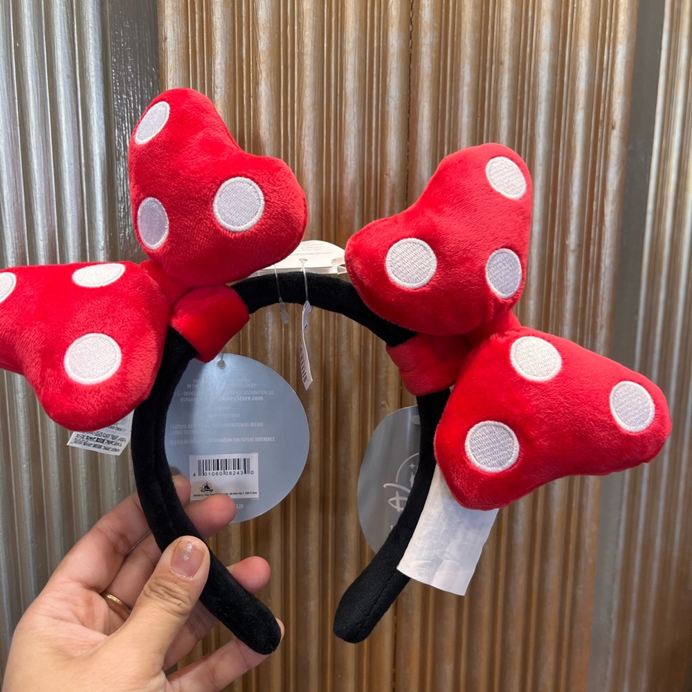 Disney 2026 DIY Plush Minnie Mouse Bow Ears